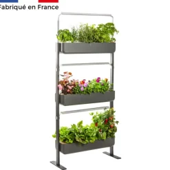 Hot VÉRITABLE Potager coloris graphite Gourmet Indoor Véritable - 3 étages