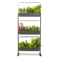 Hot VÉRITABLE Potager coloris graphite Gourmet Indoor Véritable - 3 étages