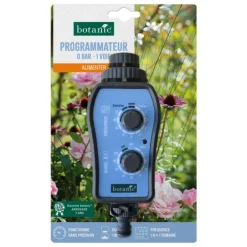 Online BOTANIC® Programmateur d'arrosage 0 bar - 1 voie - Fonctionne sans pression