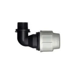 Hot AQUAFLOW Raccord de compression avec coude fileté Plasson 20 x 27 x Ø 20 mm