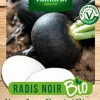 Clearance VILMORIN Radis Noir Gros Rond d'hiver Bio - graines à semer