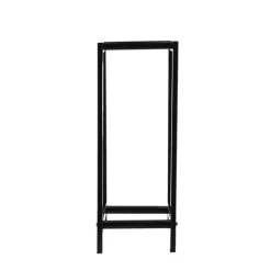 Hot ESSCHERT DESIGN Range et portes buches coloris noir en acier - 30 x 23,5 x 59,7 cm