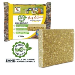 New NATURES MARKET Repas aux vers pour oiseaux de la nature – 300 g