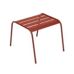 Sale FERMOB Repose-pieds Monceau coloris ocre rouge - 41 cm