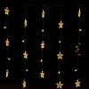 BLACHÈRE ILLUMINATION Rideau décoratif étoile & bulles LED blanc chaud coloris blanc - 2 x 1 m