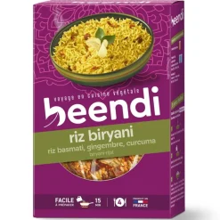 Best BEENDI Riz basmati sauté au curcuma et gingembre - 250 g