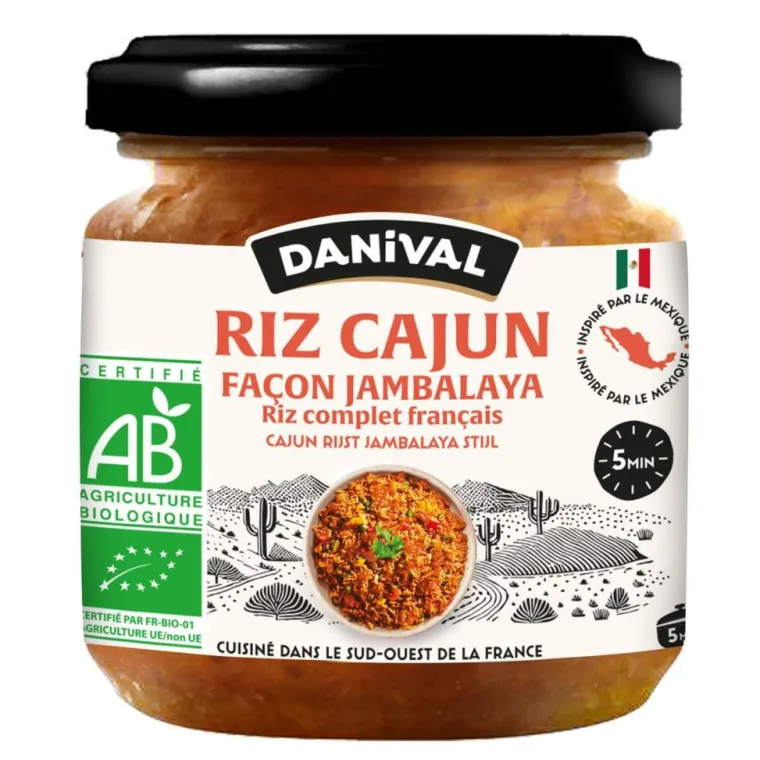 Best DANIVAL Riz cajun façon jambalaya bio - 320 g