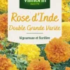 Hot VILMORIN Rose d'Inde Double grande variée - graines à semer