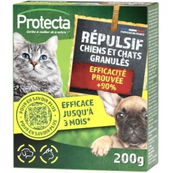 New ARMOSA Répulsif chiens et chats en granulés Protecta - 200 g