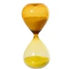 Discount KAEMINGK Sablier en verre coloris ocre et or - Ø 7 x H 17 cm