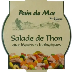 Sale PAIN DE MER Salade de thon aux légumes biologiques - 250 g