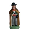 Online SANTONS ESCOFFIER Santon pour crèche vieux berger gris - 7 cm