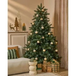 Discount Sapin de Noël artificiel bleu givré Wyoming