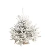 Sapin de Noël naturel blanc effet enneigé Diamant Robin®