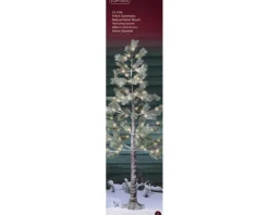 Online KAEMINGK Sapin lumineux enneigé à 72 LED blanc chaud pour extérieur - Ø 60 x H 150 cm