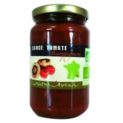 New NATUR'AVENIR Sauce tomate aux champignons bio - 350 g