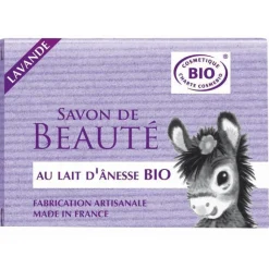 Outlet COSMO NATUREL Savon Ânesse Lavande bio Étui 100 g bleu