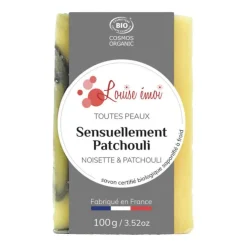 Online LOUISE ÉMOI Savon solide "Sensuellement patchouli" huile de noisette et patchouli - 100g