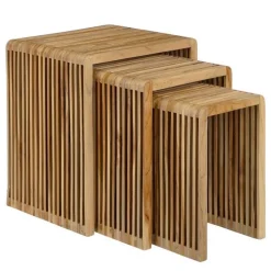 EDELMAN Sellette en bois recyclé Yonker petit modèle - 40 x 34 x 25 cm