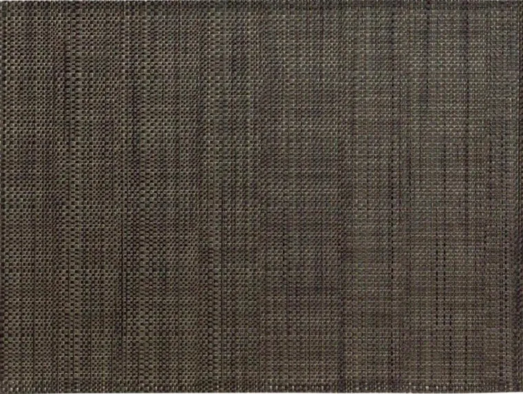 WINKLER Set de table canna coloris gris en coton - 33 x 45 cm