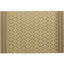 New WINKLER Set de table coloris noir/or en PVC Kadra – 33 x 45 cm