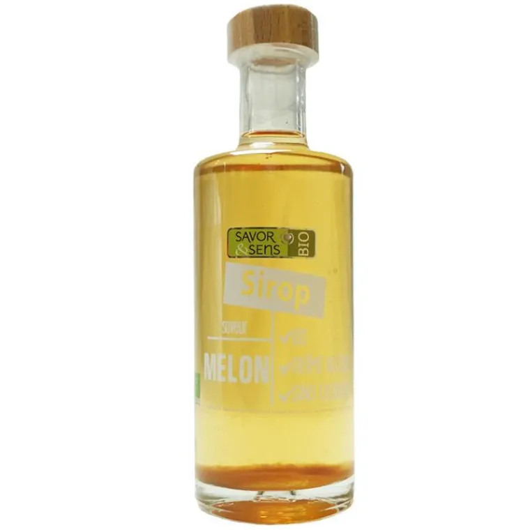 Discount SAVOR & SENS Sirop de melon bio - bouteille de 25 cl