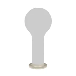 Sale FERMOB Socle aimanté en aluminium pour lampe Aplö coloris gris argile - Ø 8 cm