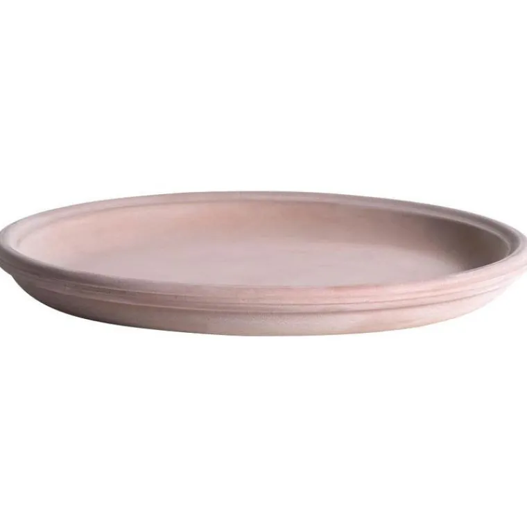 Sale POTERIE GOICOECHEA Soucoupe assiette coloris terre claire - Ø 40 cm