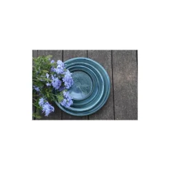 Discount LES POTERIES D'ALBI Soucoupe gamme coloris bleu Ø 33 x 4 cm