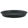 Discount DECOLINES Soucoupe pour pot Reb Anthracite Mat - Ø 26,5 cm x H3,5 cm