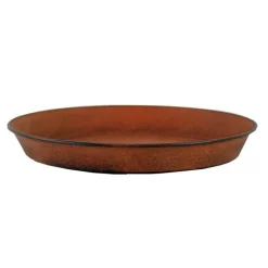 Online DECOLINES Soucoupe pour pot Reb Brun antique - Ø 26,5 cm x H3,5 cm