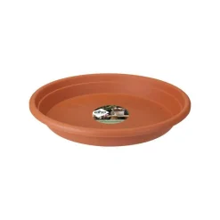 ELHO Soucoupe Ronde couleur terre cuite - Ø 48x6.9 cm