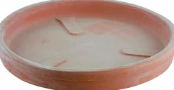 Clearance ANTICOMESTIERE Soucoupe ronde en terre cuite - Ø 17 cm