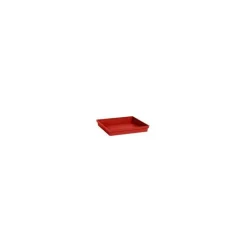 Online EDA Soucoupe Toscane carrée coloris rouge rubis 40 x 40 x 5,9 cm