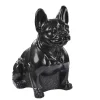 Best HAIRIE GRANDON Statue en béton ciré anthracite Bouledogue assis - 43 cm
