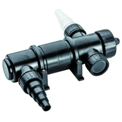 New HEISSNER Stérilisateur smartline UV noir de puissance de 18 W 35 x 20 x 11 cm