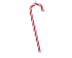Outlet KAEMINGK Sucre d’orge rouge et blanc à suspendre - H 12,2 cm