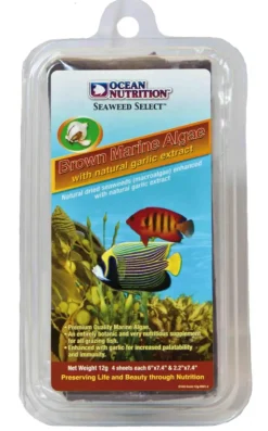Outlet AS AQUA Supplément nutritif algues marines brunes pour poissons d'aquarium Océan Nutrition - 12 g