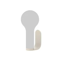 Outlet FERMOB Support applique murale en aluminium pour lampe Aplô coloris gris argile - 12 x 5 cm