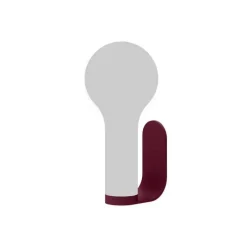 Discount FERMOB Support applique murale en aluminium pour lampe Aplô coloris cerise noire - 12 x 5 cm