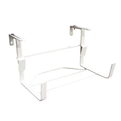 LOUIS MOULIN Support de jardinière universel large en métal blanc 35 cm