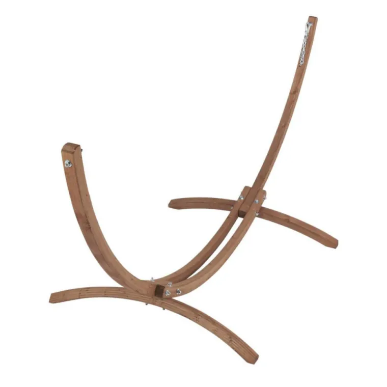 Outlet JOBEK Support pour hamac coloris beige en bois Kompagnon - 120 kg