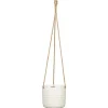 DEROMA Suspension en céramique blanche Scheurich 450 Soft Wool - Ø 17 cm