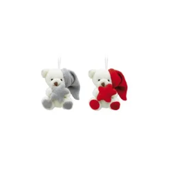 Sale KALIDOU Suspension Ours Peluche avec Bonnet et Étoile 8 cm Multicolore Coin des Enfants