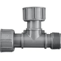 Clearance AQUAFLOW Té collecteur avec 2 écrous prisonniers