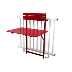 Best FERMOB Table balcon Bistro en acier - 77 x 62 x 120 cm