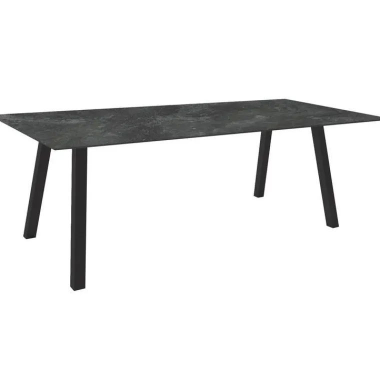 Best STERN Table coloris anthracite/Slate en aluminium Interno - 220 x 100 x 75 cm