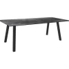 New STERN Table coloris noir en aluminium Interno - 220 x 100 cm