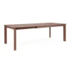 Outlet BIZZOTTO Table de jardin extensible Konnor Barn - 160/240 x 100 cm