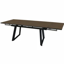 Sale Table Malo avec 2 rallonges en aluminium - 180 x 230 x 280 x 100 cm